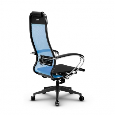 Кресло офисное Метта МЕТТА B 1m 4/K131, Основание 17832 Комплект 4 Васильковое Черное