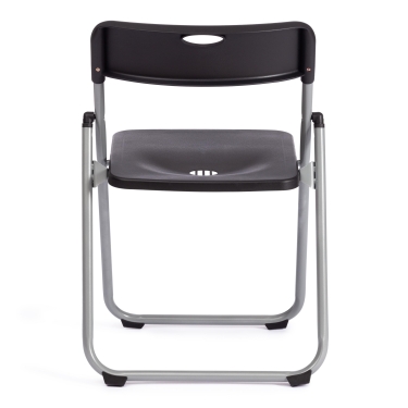 Стул складной Tetchair FOLDER mod. 3017H каркас металл, сиденье/спинка пластик, 49 x 46.5 x 73.5 см, black черный / grey серый