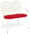Скамья Secret De Maison Symphonie + подушка алюминиевый сплав, 955692, butter white