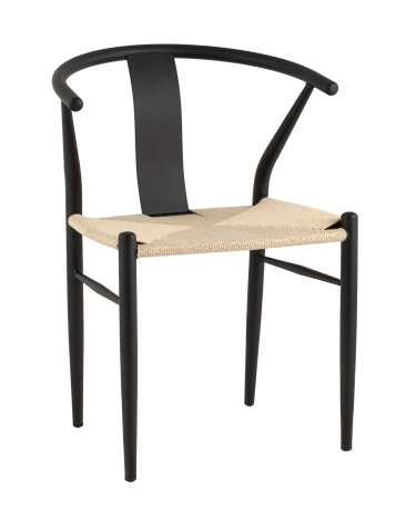 Стул обеденный Stool group Wishbone Style Бежевый