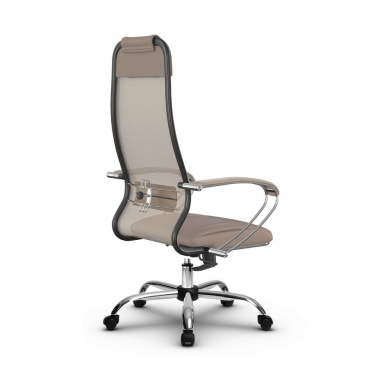 Кресло офисное Метта МЕТТА B 1m 5/K116, Основание 17833 Комплект 2 Темно-бежевое