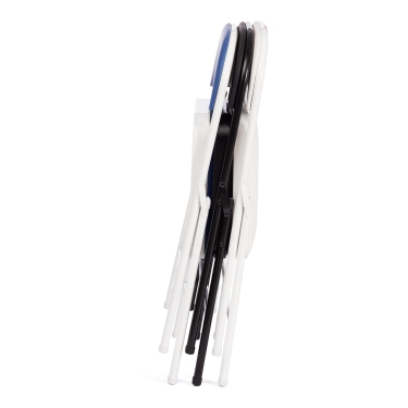 Стул складной Tetchair FOLDER mod. 3022G металл / экокожа, white белый / white белый