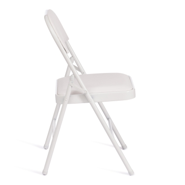 Стул складной Tetchair FOLDER mod. 3022G металл / экокожа, white белый / white белый
