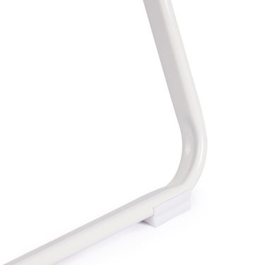 Стул складной Tetchair FOLDER mod. 3016 каркас металл, сиденье/спинка пластик, white белый