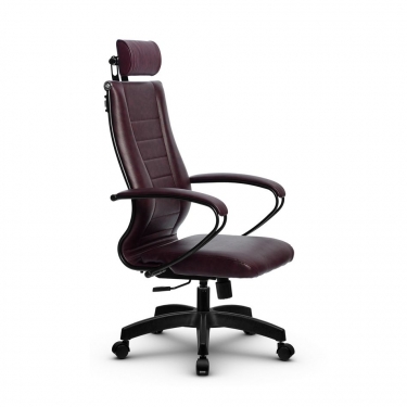 Кресло офисное Метта МЕТТА Комплект 34, Основание 17831 Комплект 1 Бордовое