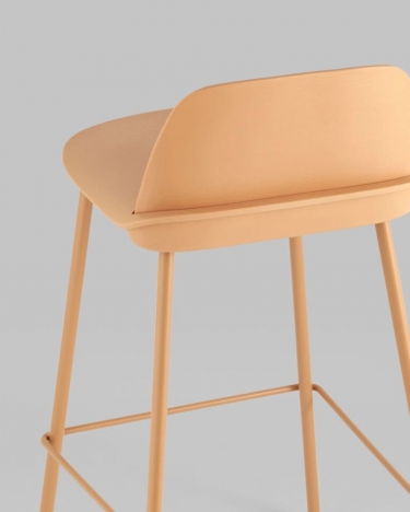 Стул полубарный Stool Group Mist Желтый