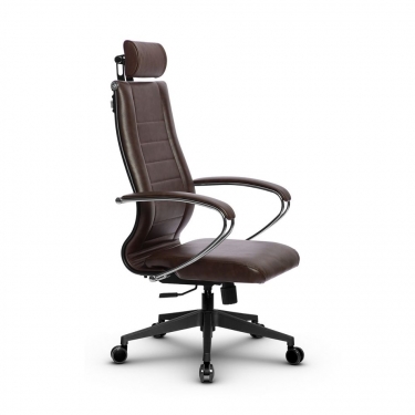 Кресло офисное Метта МЕТТА Комплект 33, Основание 17832 Комплект 4 Коричневое