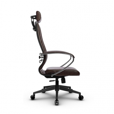 Кресло офисное Метта МЕТТА Комплект 33, Основание 17832 Комплект 4 Коричневое