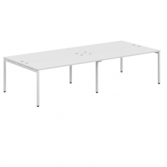 Стол четырехместный XTEN-S XWST 3214 Белый/серый