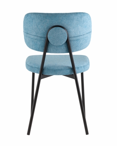 Стул Stool Group Ханна велюр Синий