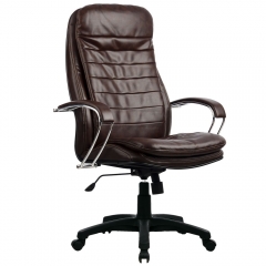 Кресло руководителя Метта Metta LK-3 Pl 723 Коричневое