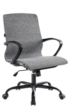 Кресло для персонала Everprof Zero Ткань Черно-серый