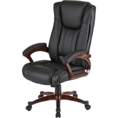 Кресло руководителя EChair-632 TR 470979 Чёрное