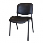Стул для посетителей EasyChair EChair Rio ИЗО чёрный к/з чёрный V-14/PV-1 19181