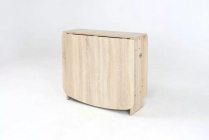 Стол-книжка раздвижной Ивару Оригами Ясень Шимо светлый