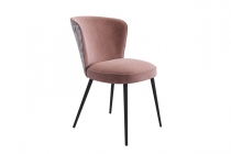 Стул Адам Мебельсон CHS.09 вереск велюр/черный