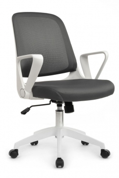 Кресло компьютерное RV DESIGN W-158 white Серый