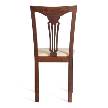 Стул Tetchair Гермес/ Hermes, дерево гевея Cappuchino , ткань бежевая S178-4