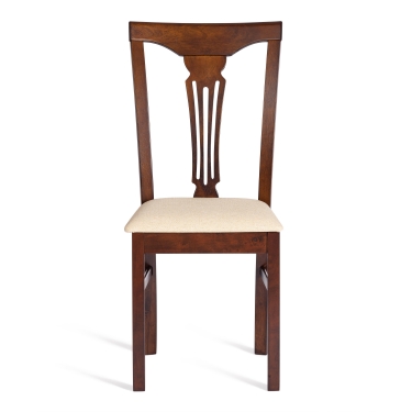 Стул Tetchair Гермес/ Hermes, дерево гевея Cappuchino , ткань бежевая S178-4