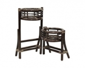 Цветочница Радуга 15/25 орех матовый