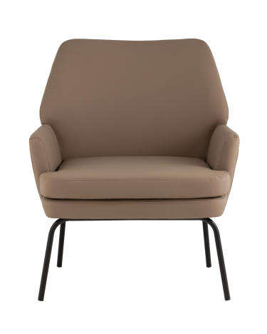 Кресло Stool group Харви, экокожа капучино