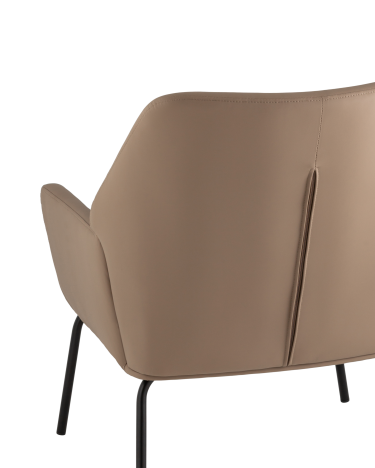 Кресло Stool group Харви, экокожа капучино