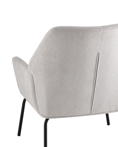 Кресло Stool group Харви, светло-серый