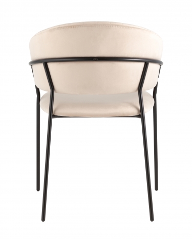 Стул Stool Group Бруно велюр Кремовый