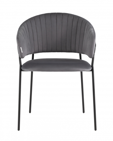 Стул Stool Group Бруно велюр Серый