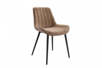 Стул Мебельсон Лари CHS.06 беж велюр/черный