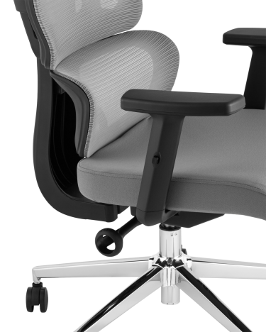 Кресло офисное Stool group TopChairs Techno Серый