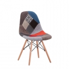 Стул кухонный Цвет мебели Eames SC-005 ткань цветная