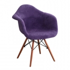 Стул кухонный Eames SC-020 ткань сиреневая