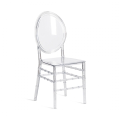 Стул Tetchair MEDALION mod. 921 пластик, 39 х 49 х 90,5 см, Transparent Прозрачный