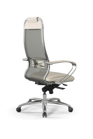 Кресло руководителя Метта Samurai SL-1, Молочный 8.2.1.49