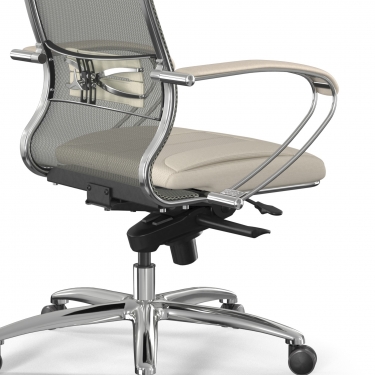 Кресло руководителя Метта Samurai SL-1, Молочный 8.2.1.49