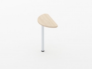 Приставка-полукруг Персона Грата Glassy 2.14 Венге