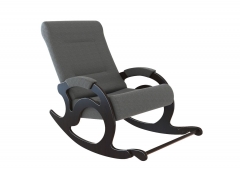 Кресло-качалка с подножкой Кемпинг Кемпинг Тироль ткань Графит