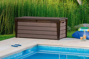 Сундук классический KETER BRUSHWOOD STORAGE BOX 455 L Коричневый-графит