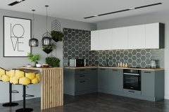 Гарнитур кухонный угловой 2600 Санвут Вегас 2600х1600