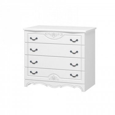 Комод Браво Лотос 02 Белый жемчуг