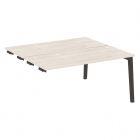 Стол-приставка двойной к опорным элементам Рива ONIX WOOD OW.D.SPR-4.7 Денвер Светлый/Темный