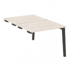 Стол-приставка двойной к опорным элементам Рива ONIX WOOD OW.D.SPR-1.8 Денвер Светлый/Темный