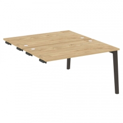 Стол-приставка двойной к опорным элементам Рива ONIX WOOD OW.D.SPR-3.8 Тиквуд Светлый/Темный