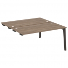 Стол-приставка двойной к опорным элементам Рива ONIX WOOD OW.D.SPR-4.8 Дуб Аризона/Темный