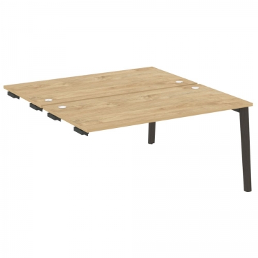 Стол-приставка двойной к опорным элементам Рива ONIX WOOD OW.D.SPR-4.8 Тиквуд Светлый/Темный