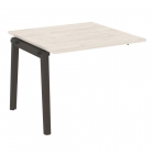 Проходной наборный элемент переговорного стола Рива ONIX WOOD OW.NPRG-1 Денвер Светлый/Темный