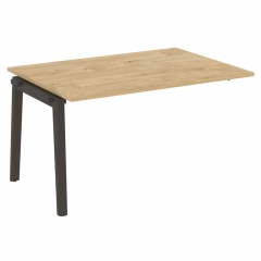 Проходной наборный элемент переговорного стола Рива ONIX WOOD OW.NPRG-3 Тиквуд Светлый/Темный