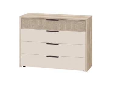 Комод Витра Кашемир 900.23 Дуб Кронберг/Кашемир