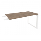 Брифинг-приставка на О-образном м/к Рива ONIX O.MO-BR-13 Дуб Аризона/Белый